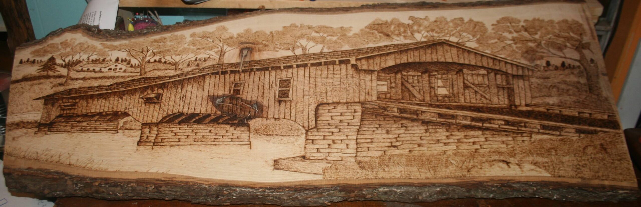 covered bridge