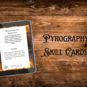 Pyrography Skill Cards