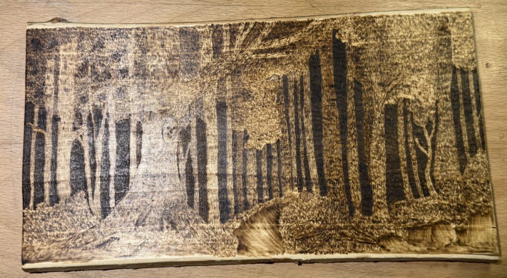 Into the Woods - Grimm Pyrography Journey