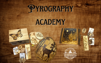Four New Pyrography Patterns Have Been Added to Pyrography Academy