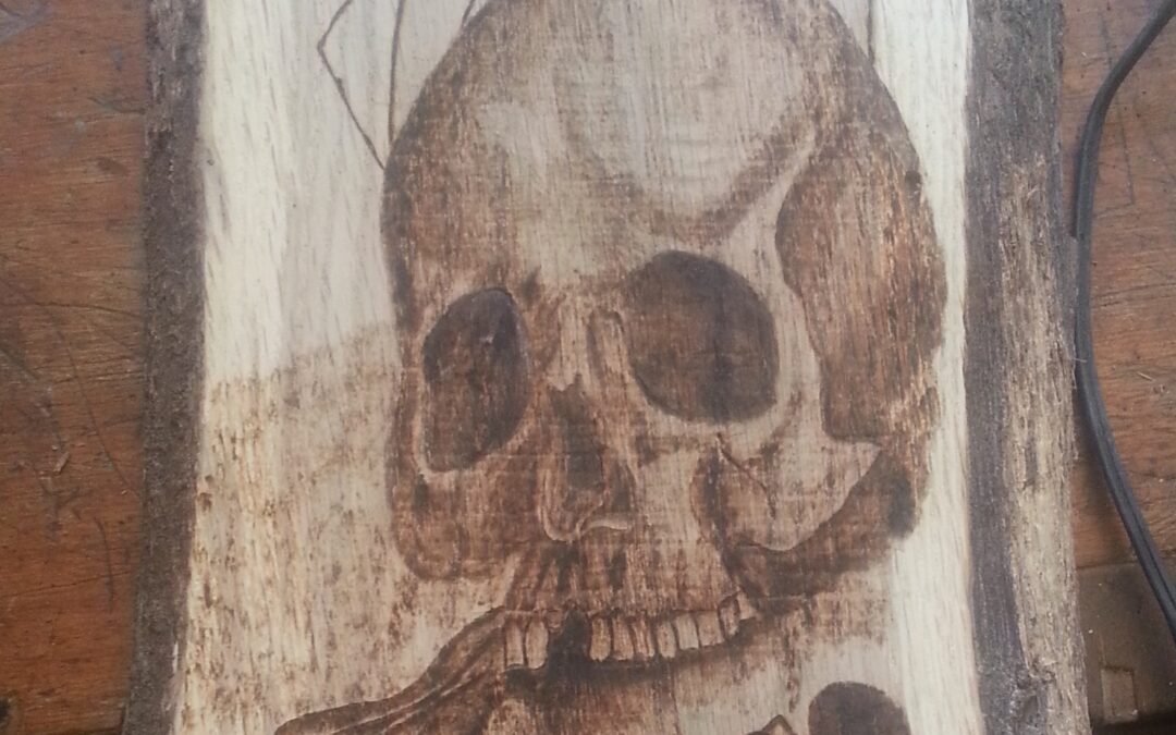 From Shape to Pattern: Pyrography Design Process